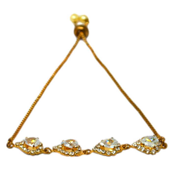 American Diamond Chain Bracelet