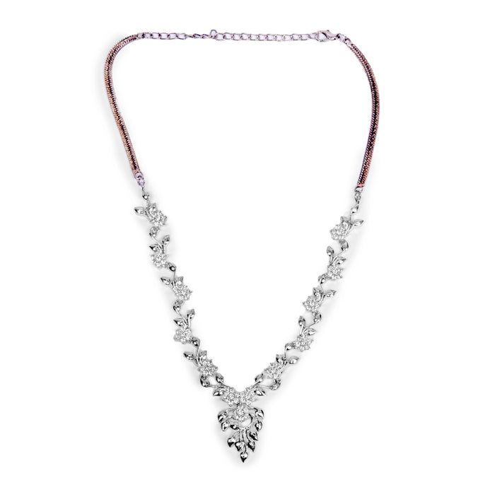 American Diamond Necklace  Front View