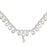 White American Diamond  Necklace Closeup