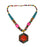 Colorful Beads Necklace Top View