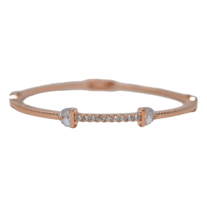 Rose Gold American Bracelet Front View 