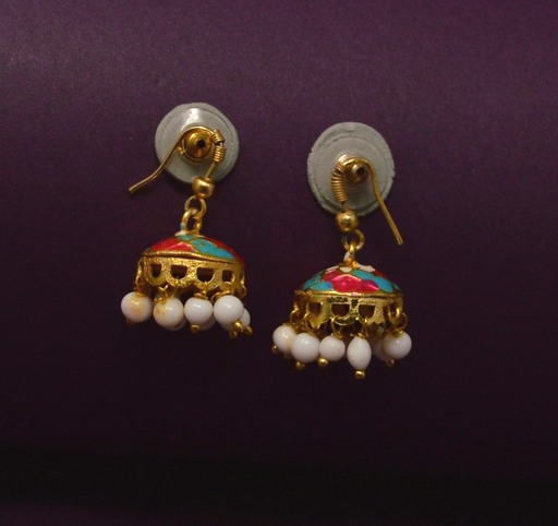 Red, Blue & White Jhumki