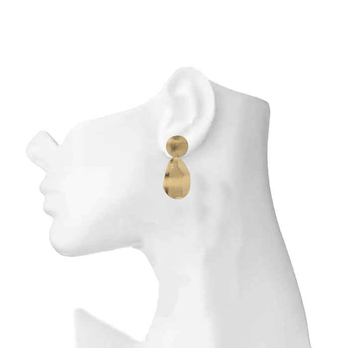 Golden Coin Earring