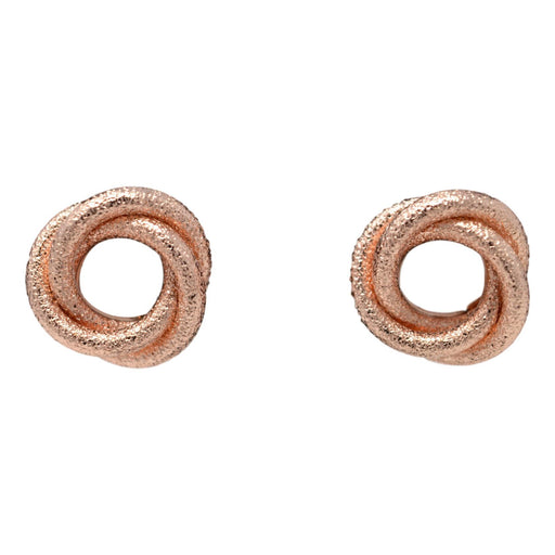 Rose Gold Earring Front View