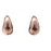 Rose Gold Half Round Tops Front View