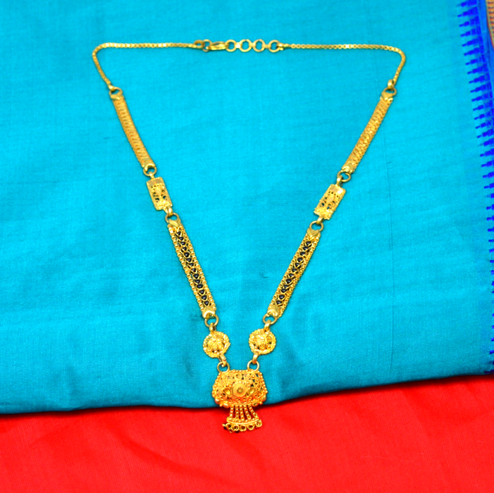 Gold Finish Patti Mangalsutra Color
