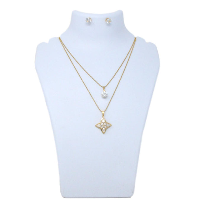 Buy Gold Layering Necklace Set Gold Chain Necklace, Gold Layered Necklace,  Layering Set, Chain Necklaces, 3 Layer Necklaces GPN00003 Online in India -  Etsy