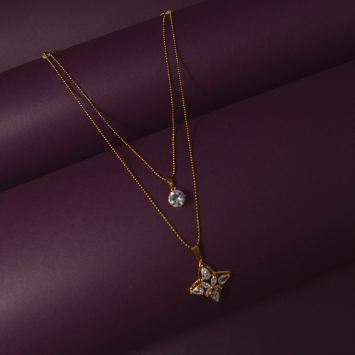 Shanaya Layered Necklace Set – Indiatrendshop