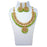 Green Mani Kundan Necklace Set
