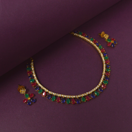 Multi Colour Necklace Set