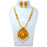 Moti Laxmi Pendant Necklace Set On Mannequin