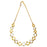 American diamond & gold Finish Necklace Set Top View