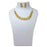 American diamond & gold Finish Necklace Set On Mannequin