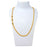 Plain Gold Chain Necklace On Mannequin