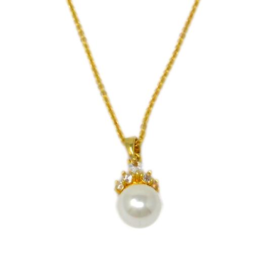 ADC Fashions Gold Plated Pearl Chain with Pendant Set for Women & Girls  (Golden) – Pearl Jewellery Set with Earrings – Gold Plated Jewellery Set –  White Pearl Necklace Set : : Fashion