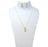 American Diamond Chain Necklace Set On Mannequin