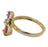 Colour Stone Ring Side View