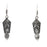 Oxidised Earring Front