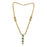 Moti, Green Stone Necklace Set Top View