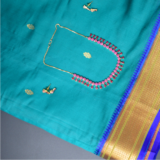 Red Stone Necklace Set