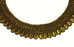 Golden Oxidized Necklace Close Up