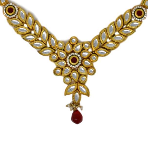 Kundan Necklace Closeup