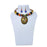 Colour Beads Necklace Set On Mannequin